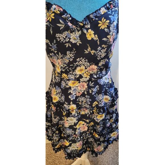 Trixxi Dress Womens Medium Mini Ruffled Whimscial Romantic Fairycore Fun Dress - Picture 3 of 9